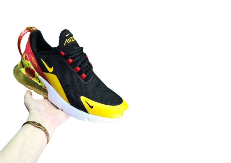 נעלי נייק-Nike Air Max 270 CARDINAL-LEMON – תמונה 8