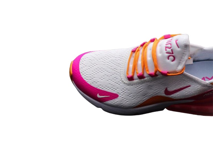 נעלי נייק-Nike Air Max 270 MANGO TANGO -WHITE – תמונה 9