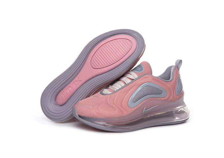 Nike Air Max 720 Beauty Bush & Gray Logo – תמונה 3
