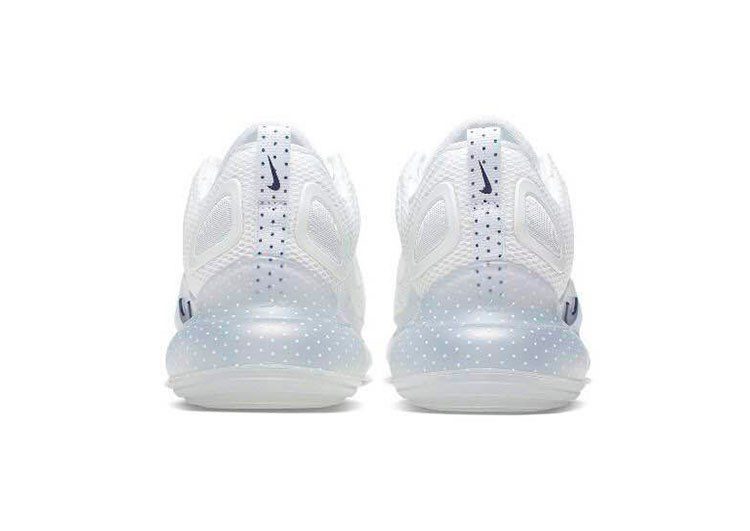 Nike Air Max 720 White & Logo Black – תמונה 4