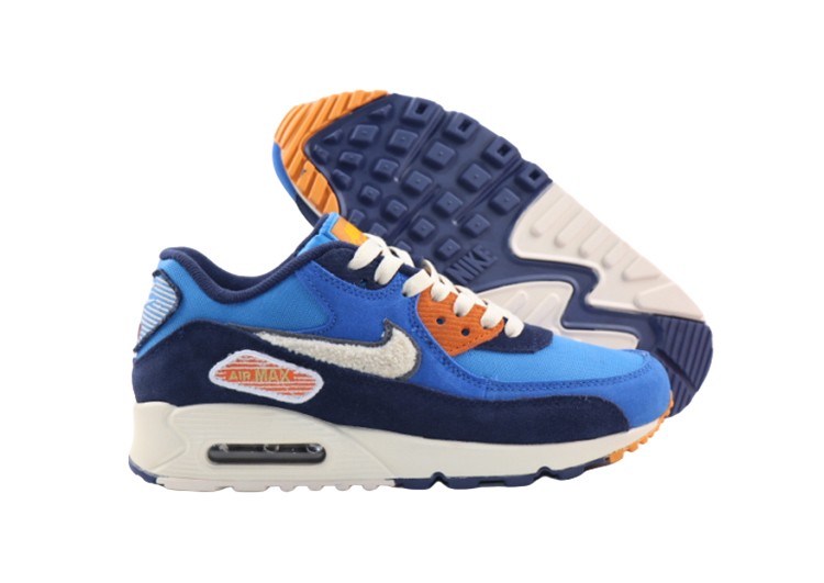 נעלי נייק-Nike Air Max 90 CURIOUS BLUE- GULF BLUE – תמונה 4