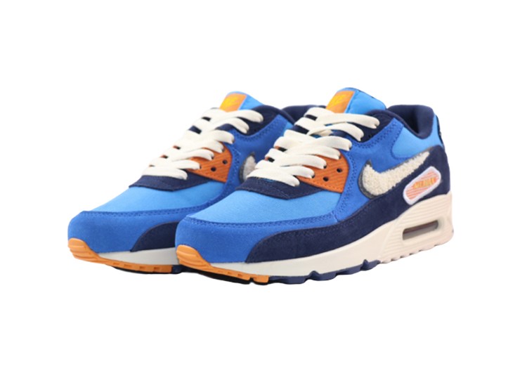 נעלי נייק-Nike Air Max 90 CURIOUS BLUE- GULF BLUE – תמונה 2
