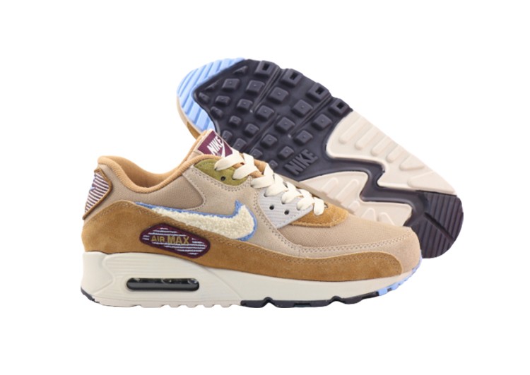 נעלי נייק-Nike Air Max 90 MUDDY WATERS- SANDRIFT – תמונה 4