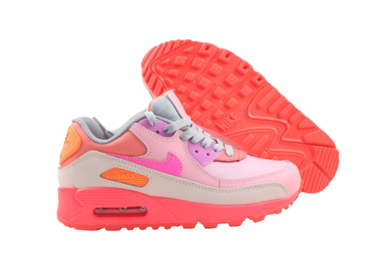 נעלי נייק-Nike Air Max 90 WAFER- CHANTILLY – תמונה 4