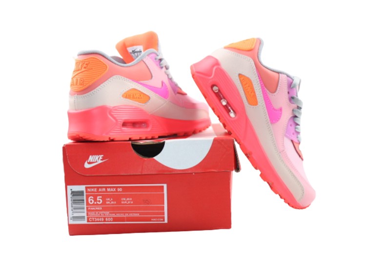 נעלי נייק-Nike Air Max 90 WAFER- CHANTILLY – תמונה 3