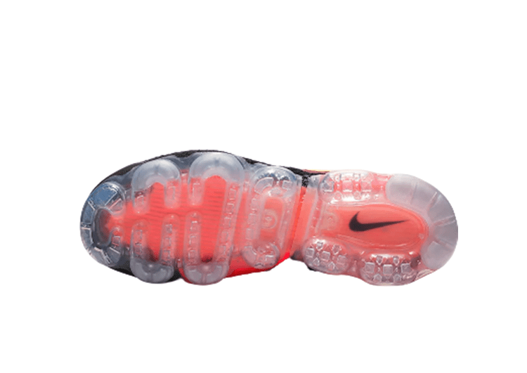 Nike Air Vapor Max Flyknit 2.0 BLACK- SUNSET ORANGE – תמונה 6