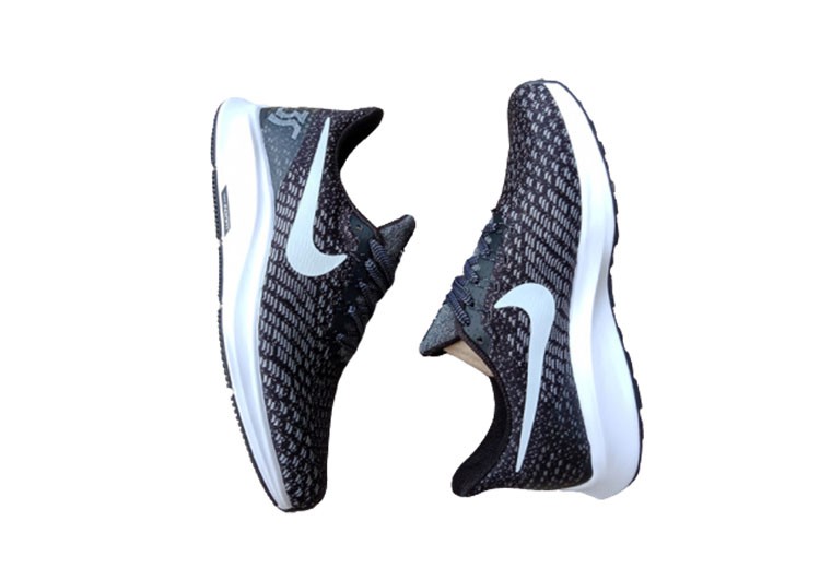 נעלי נייק-Nike Zoom Pegasus 35 Mobster-White logo – תמונה 2