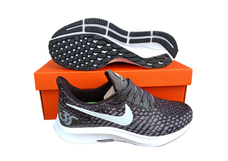 נעלי נייק-Nike Zoom Pegasus 35 Mobster-White logo – תמונה 6