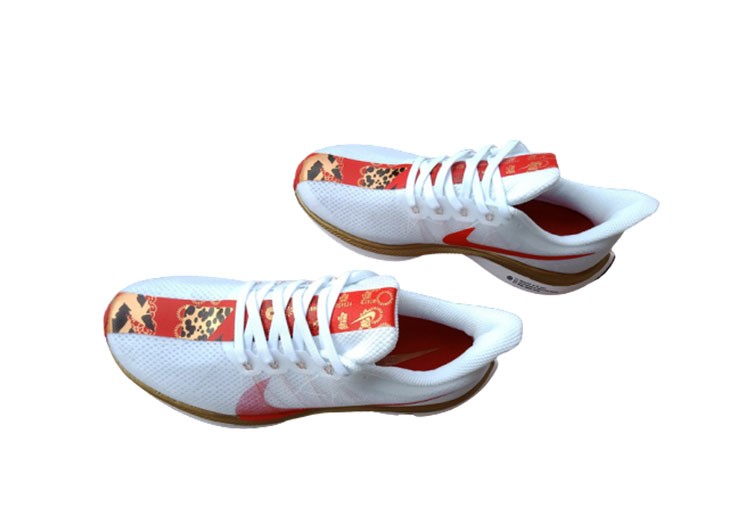 נעלי נייק-Nike Zoom Pegasus 35 Night Fire Engine Red-Alice Blue – תמונה 4