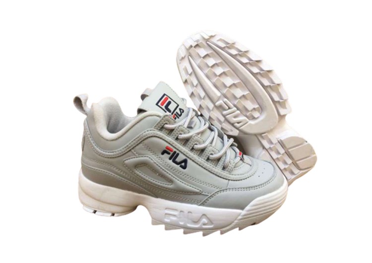 נעלי פילה-Fila Disruptor 2 Premium Athletic Shoes-SILVER CHALICE – תמונה 5