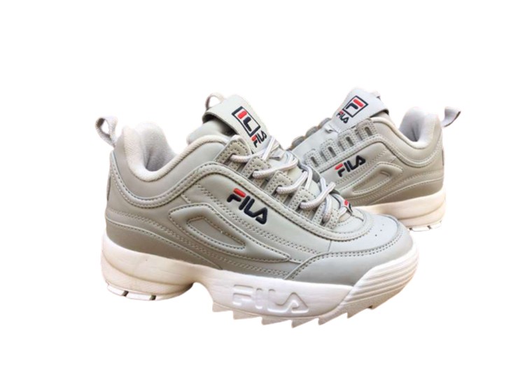 נעלי פילה-Fila Disruptor 2 Premium Athletic Shoes-SILVER CHALICE – תמונה 2