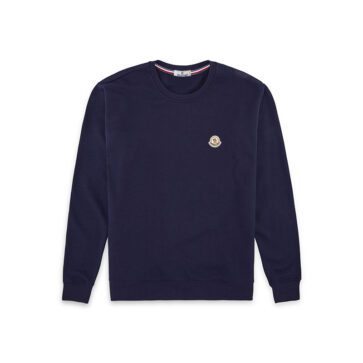 MONCLER SWEATER MEN BLACK AND BLUE  