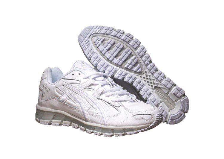 נעלי אסיקס-ASICS - All White – תמונה 5