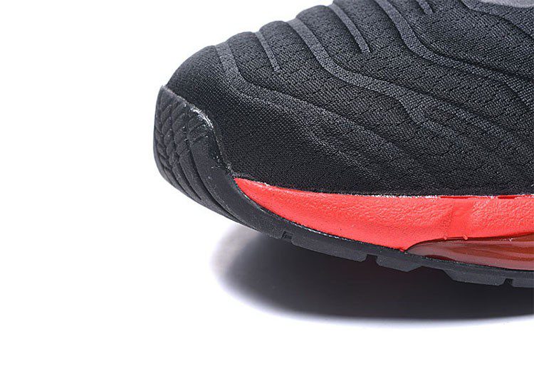 נעלי אסיקס-ASICS - Black & Dark Red – תמונה 11