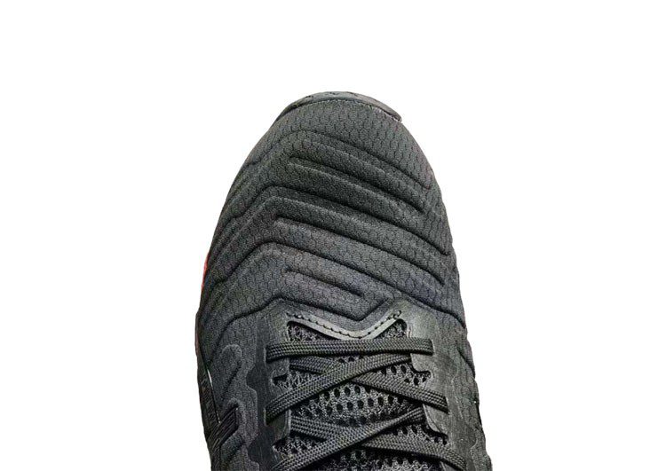 נעלי אסיקס-ASICS - Black & Light Red – תמונה 7