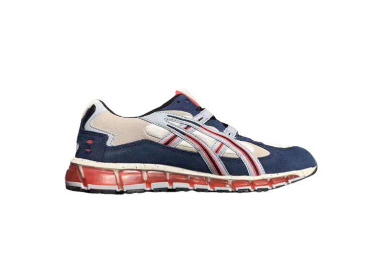 נעלי אסיקס-ASICS - Blue & Red – תמונה 2