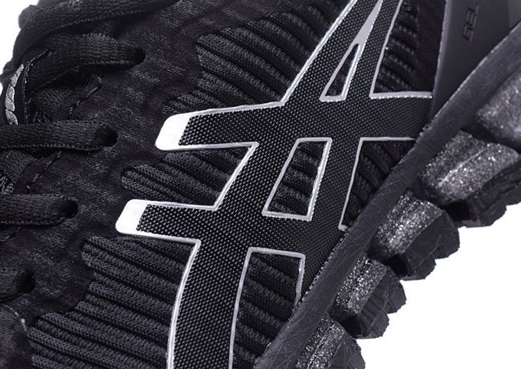 נעלי אסיקס-ASICS - CM -Black & Silver – תמונה 8