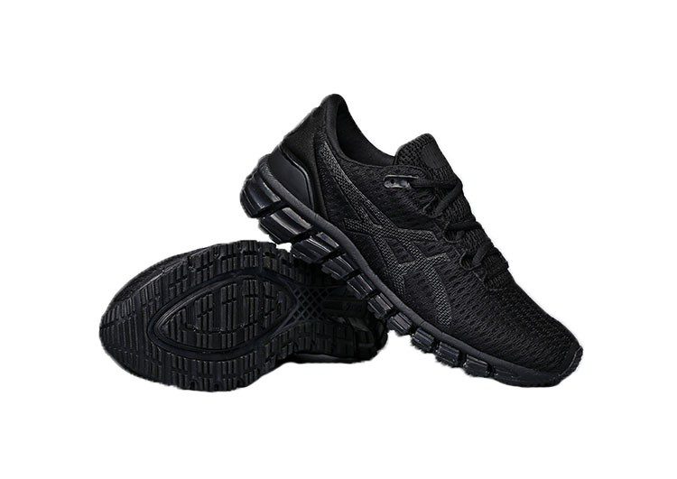 נעלי אסיקס-ASICS - Full Black – תמונה 8