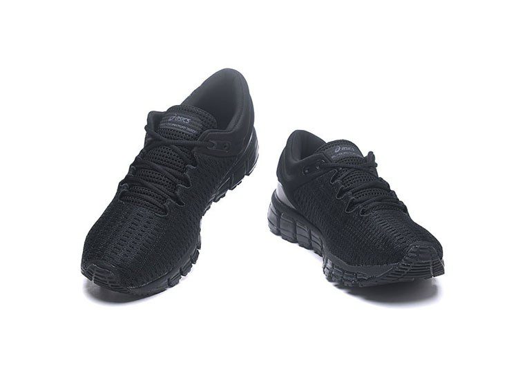 נעלי אסיקס-ASICS - Full Black – תמונה 5