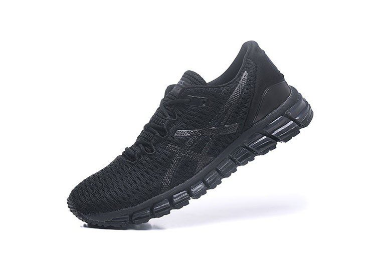 נעלי אסיקס-ASICS - Full Black – תמונה 2