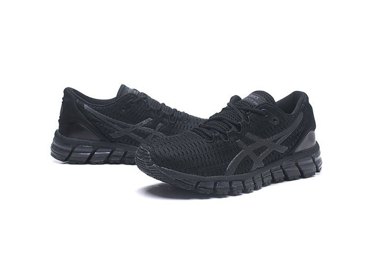 נעלי אסיקס-ASICS - Full Black – תמונה 7