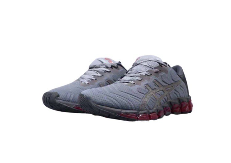 נעלי אסיקס-ASICS - GEL-QUANTUM - Gray Red – תמונה 3