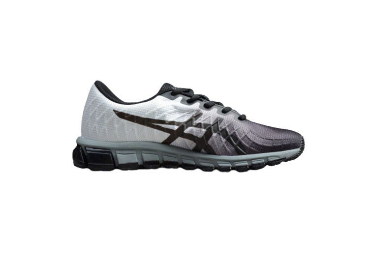 נעלי אסיקס-ASICS - Gray - White & Black – תמונה 2