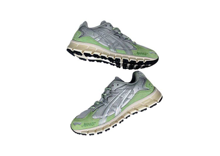 נעלי אסיקס-ASICS - KAYANO Gray Green – תמונה 6