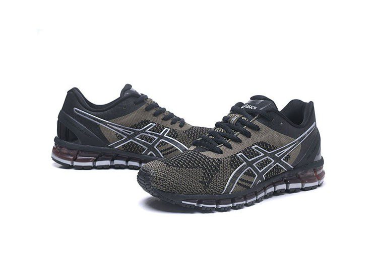 נעלי אסיקס-ASICS - KNIT - Army Green – תמונה 2