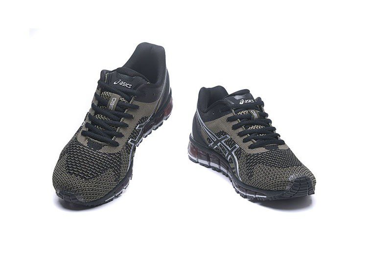 נעלי אסיקס-ASICS - KNIT - Army Green – תמונה 4