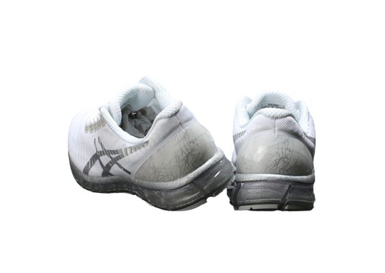נעלי אסיקס-ASICS - Mesh - All White – תמונה 5