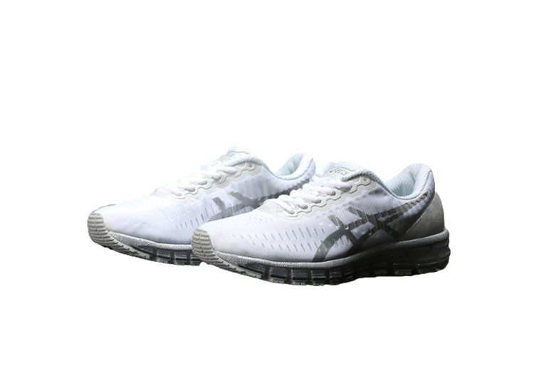 נעלי אסיקס-ASICS - Mesh - All White – תמונה 4