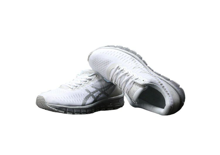 נעלי אסיקס-ASICS - Mesh - All White – תמונה 6