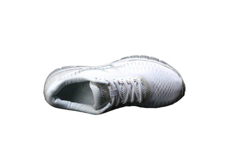 נעלי אסיקס-ASICS - Mesh - All White – תמונה 3