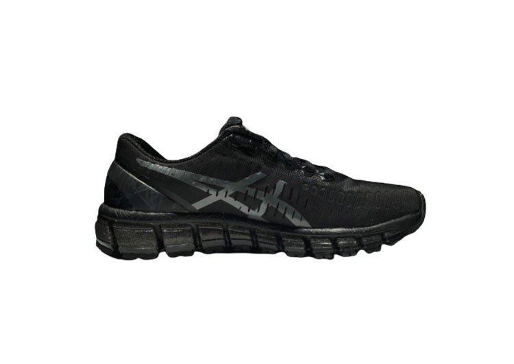 נעלי אסיקס-ASICS - Mesh - Black - Dark Border – תמונה 2