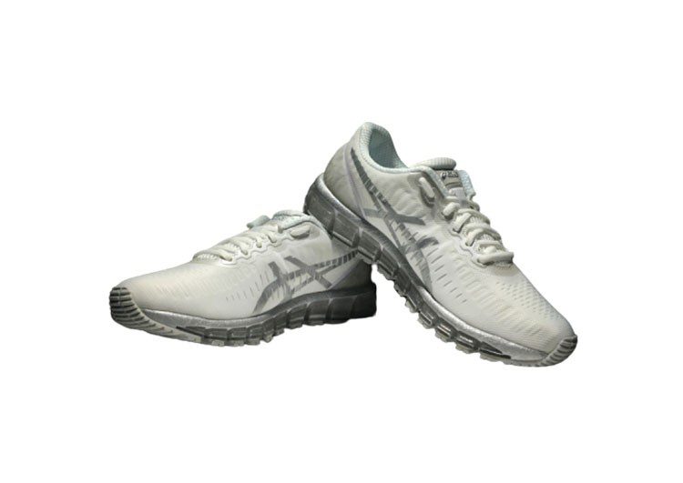 נעלי אסיקס-ASICS - Mesh - Kidnapper - Silver Border – תמונה 10