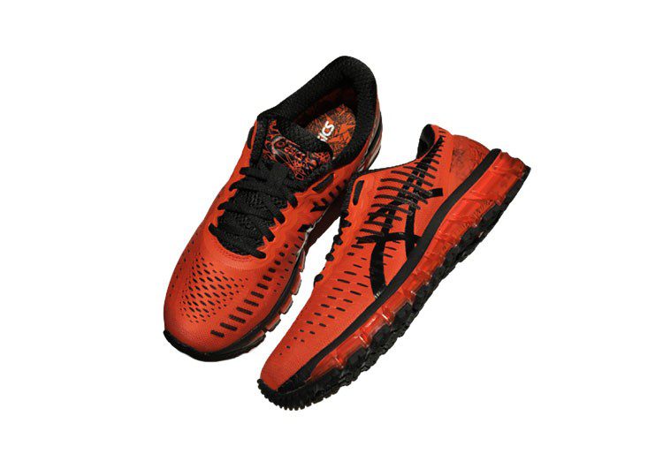 נעלי אסיקס-ASICS - Mesh - Red – תמונה 4