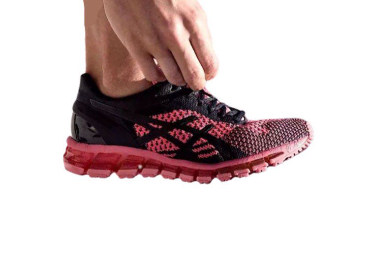 נעלי אסיקס-ASICS - Pink & Black – תמונה 8