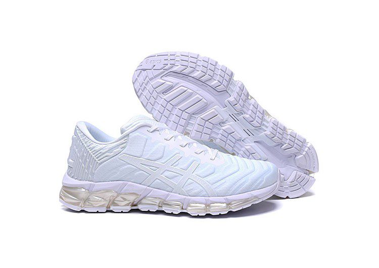 נעלי אסיקס-ASICS - QUANTUM - All White – תמונה 5