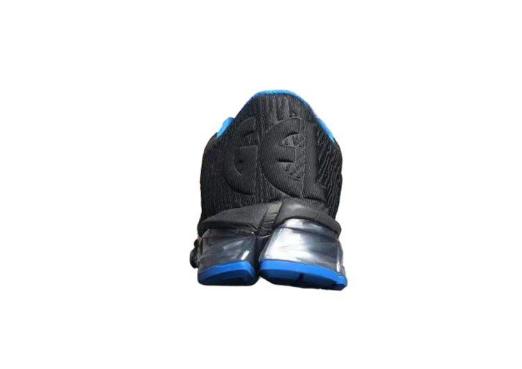 נעלי אסיקס-ASICS - QUANTUM - Black & Blue - 3M Reflective – תמונה 3