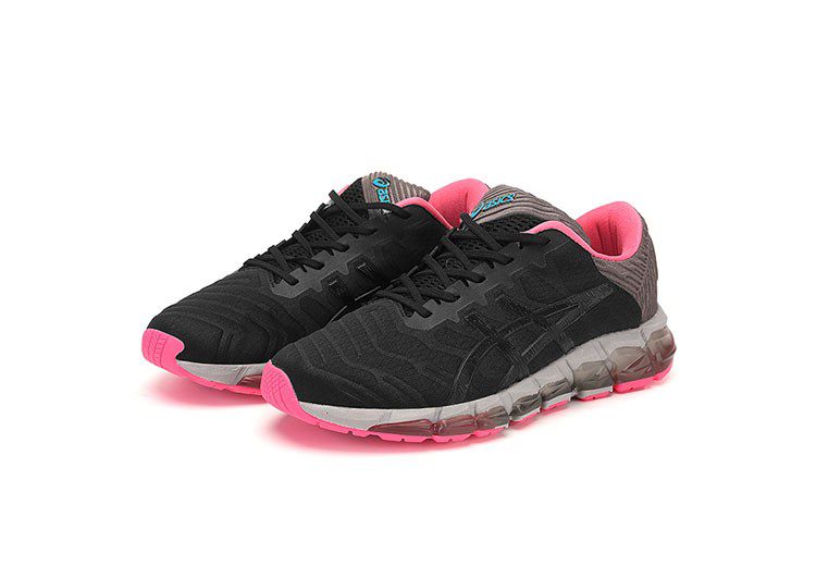 נעלי אסיקס-ASICS - QUANTUM - Black Gray & Pink – תמונה 3