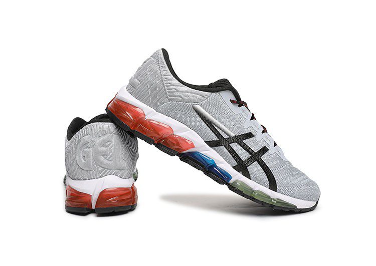 נעלי אסיקס-ASICS - QUANTUM - Jacquard Noodle JCQ - Grey Black – תמונה 3