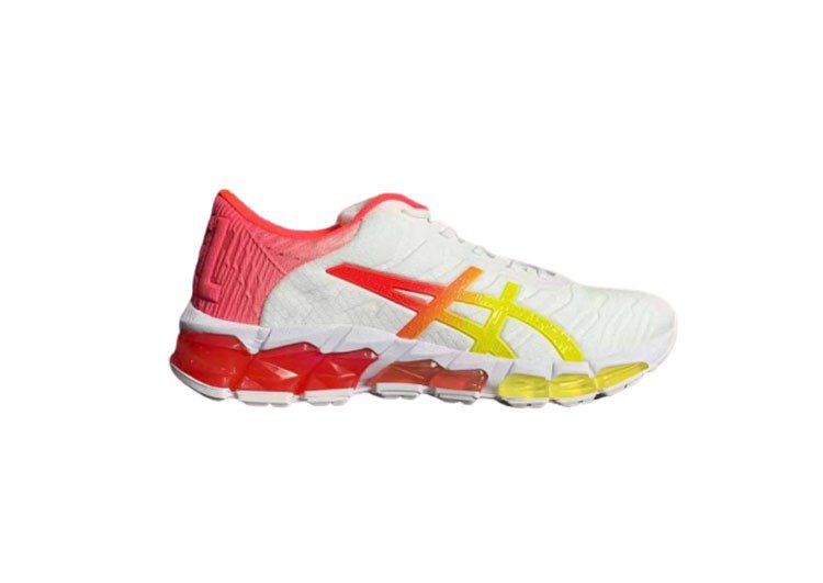 נעלי אסיקס-ASICS - QUANTUM - White - Powder – תמונה 2