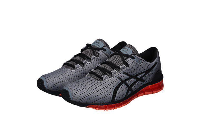 נעלי אסיקס-ASICS - SHIFT - Gray Red – תמונה 2