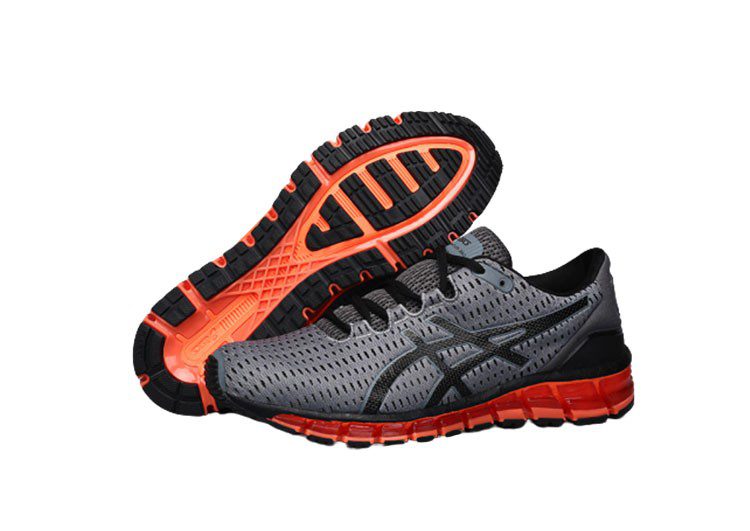 נעלי אסיקס-ASICS - SHIFT - Gray Red – תמונה 4