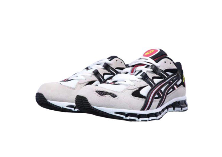 נעלי אסיקס-ASICS - White & Black – תמונה 3