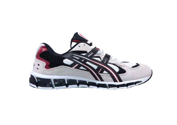 נעלי אסיקס-ASICS - White & Black – תמונה 2