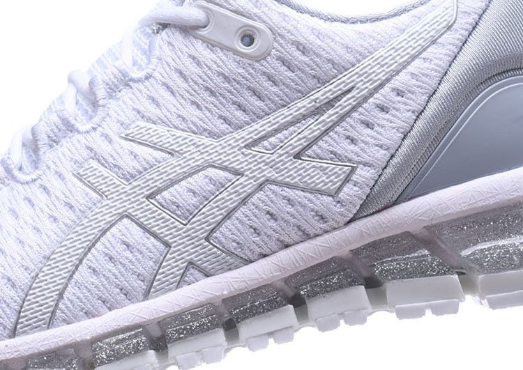 נעלי אסיקס-ASICS - White & Gray – תמונה 8