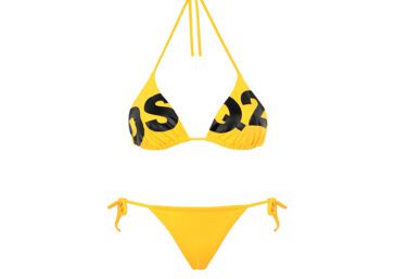 DSQUARED2 BIKINI WOMEN-Yellow & Black