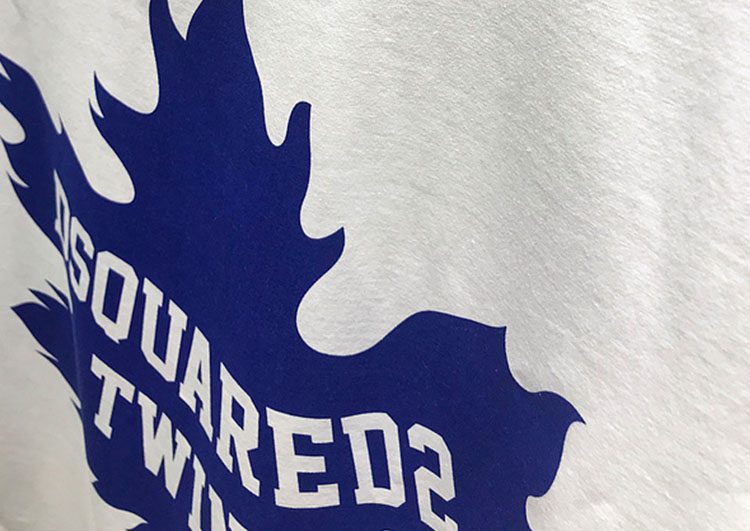 DSQUARED2 TSHIRT MEN SHORT-White Blue – תמונה 4